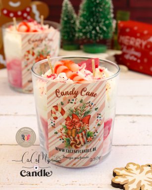 Bougie Candy Cane