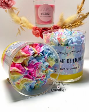 Bougie Crème de licorne